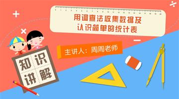 用调查法收集数据及认识简单的统计表